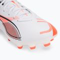 PUMA Ultra 5 Play FG/AG football boots puma white/puma black/glowing red 7