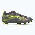 PUMA Ultra 5 Match FG/AG Jr children's football boots matte aged silver/yellow alert/puma aged silver 2