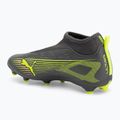 PUMA Ultra 5 Match+ LL FG/AG Jr matte aged silver/yellow alert/puma aged silver children's football boots 3