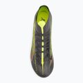 Men's football boots PUMA Ultra 5 Match+ FG/AG matte aged silver/yellow alert/puma aged silver 5