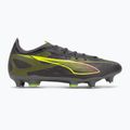 Men's football boots PUMA Ultra 5 Match MxSG matte aged/yellow alert/puma aged silver 2