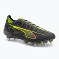PUMA men's football boots Ultra 5 Ultimate MxSG matte aged silver/yellow alert/sun struck