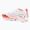 PUMA Ultra 5 Match FG/AG Jr children's football boots puma white/puma black/glowing red 3