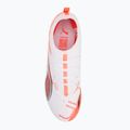 PUMA Ultra 5 Match FG/AG Jr children's football boots puma white/puma black/glowing red 5