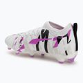 Children's football shoes PUMA Ultra 5 Match Forever FG/AG Jr puma white/pure magenta/feather gray/puma black 3