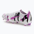 Men's football shoes PUMA Ultra 5 Match Forever FG/AG puma white/pure magenta/feather gray/puma black 3