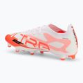 Men's football boots PUMA Ultra 5 Pro FG/AG puma white/puma black/glowing red 3