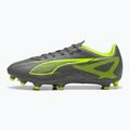 PUMA Ultra 5 Play FG/AG matte aged silver/yellow alert/puma aged silver football boots