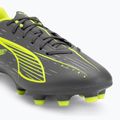 PUMA Ultra 5 Play FG/AG matte aged silver/yellow alert/puma aged silver football boots 7