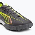 Men's football boots PUMA Ultra 5 Match TT matte aged silver/yellow alert/puma aged silver 7