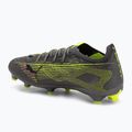 PUMA men's football boots Ultra 5 Pro FG/AG matte aged silver/yellow alert/sun struck 2