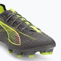 PUMA men's football boots Ultra 5 Pro FG/AG matte aged silver/yellow alert/sun struck 7