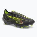 PUMA men's football boots Ultra 5 Ultimate FG matte aged silver/yellow alert/sun struck