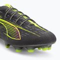 PUMA men's football boots Ultra 5 Ultimate FG matte aged silver/yellow alert/sun struck 7