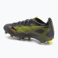 PUMA men's football boots Ultra 5 Match FG/AG matte aged silver/yellow alert/puma aged silver 3