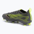 PUMA Ultra 5 Pro FG/AG Jr matte aged silver/yellow alert/sun struck children's football boots 3