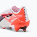 Men's PUMA Ultra 5 Ultimate FG football boots puma white/puma black/glowing red 8