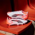 Men's PUMA Ultra 5 Ultimate FG football boots puma white/puma black/glowing red 10