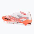Men's PUMA Ultra 5 Ultimate FG football boots puma white/puma black/glowing red 3