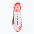 Men's PUMA Ultra 5 Ultimate FG football boots puma white/puma black/glowing red 5