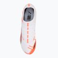 Men's football boots PUMA Ultra 5 Play+ FG/AG puma white/puma black/glowing red 5
