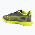 PUMA Ultra 5 Play IT Jr children's football boots matte aged silver/yellow alert/puma aged silver 3