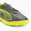 PUMA men's football boots Ultra 5 Play TT matte aged silver/yellow alert/puma aged silver 7