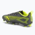PUMA Ultra 5 Play FG/AG Jr matte aged silver/yellow alert/puma aged silver children's football boots 3