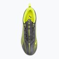 PUMA Ultra 5 Play FG/AG Jr matte aged silver/yellow alert/puma aged silver children's football boots 5