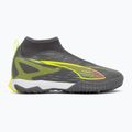 Children's football boots PUMA Ultra 5 Match+ LL TT + Mid Jr matte aged silver/yellow alert/puma aged silver 2