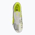 Men's football shoes PUMA King Ultimate Forever FG/AG feather gray/electric lime/puma white/flat light gray 5