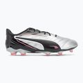 Men's football boots PUMA King Pro FG/AG puma silver/puma black/sun struck/puma white 2