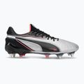 Men's football boots PUMA King Ultimate MxSG puma silver/puma black/sun struck/puma white 2