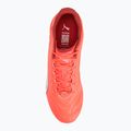 Men's football boots PUMA King Pro FG/AG glowing red/puma white/red fire 5