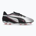 Men's football boots PUMA King Match FG/AG puma silver/puma black/sun struck/puma white 2