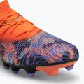 PUMA Future 8 Match Creativity FG/AG orange poppy/black/dark amethyst/electric peppermint Men's football boots 7