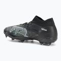 Men's football boots PUMA Future 8 Match FG/AG puma black/cool light grey/fluo green 3