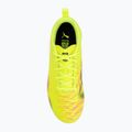 PUMA Future 8 Play It yellow alert/ puma black/ sun struck children's football boots 5