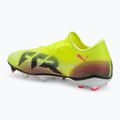 Men's football boots PUMA Future 8 Match Low FG/AG yellow alert/ puma black/ sun struck 3