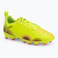 Children's football boots PUMA Future 8 Play FG/AG Jr yellow alert/puma black/sun struck