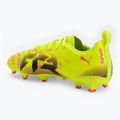 Children's football boots PUMA Future 8 Play FG/AG Jr yellow alert/puma black/sun struck 3