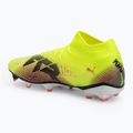 Men's football boots PUMA Future 8 Pro FG/AG yellow alert/puma black/sun struck 3