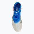 Men's football shoes PUMA Future 8 Ultimate Forever FG white/ultra blue/feather gray/puma black/glowing red 5