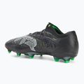 Men's football boots PUMA Future 8 Ultimate Low FG puma black/cool light gray/fluo green 3