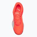 PUMA Accelerate Turbo handball shoes glowing red/white/dark crimson/black 5