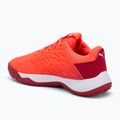 PUMA Accelerate Jr children's handball shoes glowing red/white/dark crimson/black 3