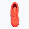 PUMA Accelerate Jr children's handball shoes glowing red/white/dark crimson/black 5