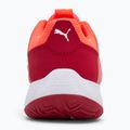 PUMA Accelerate Jr children's handball shoes glowing red/white/dark crimson/black 6