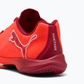 PUMA Vantage Nitro handball shoes glowing red / puma white / dark crimson / puma black 11