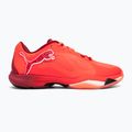 PUMA Vantage Nitro handball shoes glowing red / puma white / dark crimson / puma black 2